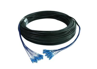 100Meters Dia8.0mm Armored Fiber Jumper Cable With SC Connector