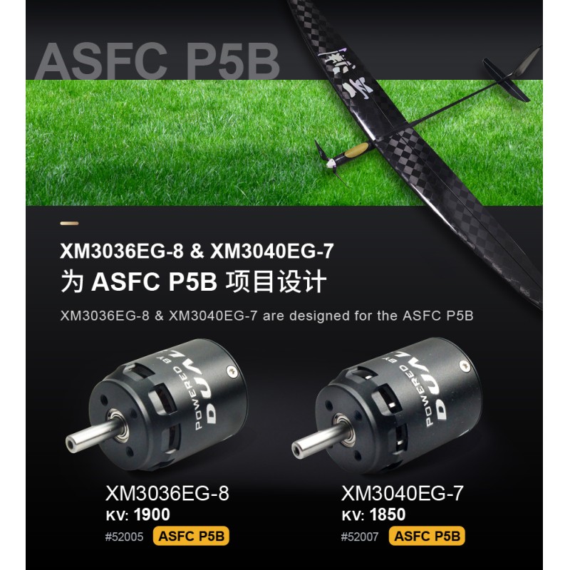 Doublesky Motor XM3036EG RC Glider Motor Model Airplane Motor for F5J P5B