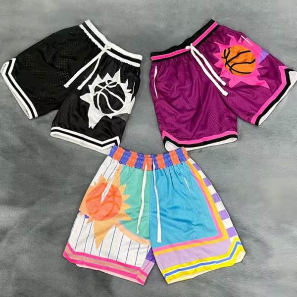 OEM Custom Logo Gym Men's Basketball Shorts High Quality Fitness Jogging Ventilate Mesh Sports Shorts for Men
