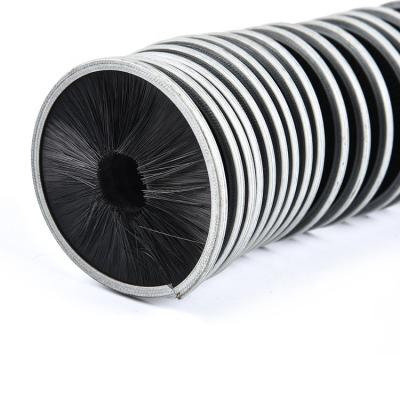 Prevenção impermeável 0.2mm da poeira de 1m escova espiral de nylon de 34 bobinas