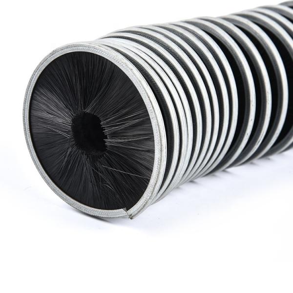 Prevenção impermeável 0.2mm da poeira de 1m escova espiral de nylon de 34 bobinas