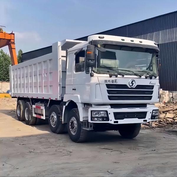 40 Ton Shacman F3000 Dump Truck 12 Wheeler 380hp 2nd Hand manual diesel