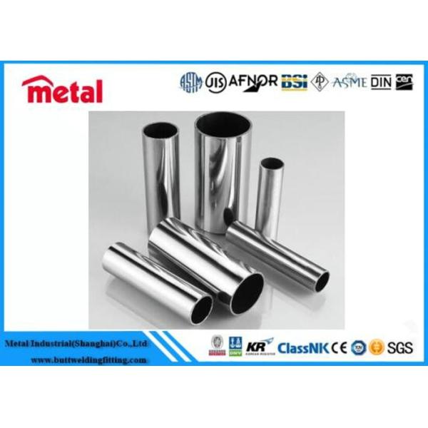 Polished Titanium Alloy Pipe ASTM B861 Metallic Color Non - Ferromagnetic