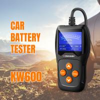 Appareil de contrôle de batterie de voiture de moto de FCC Konnwei KW600 de la CE pour des batteries au plomb