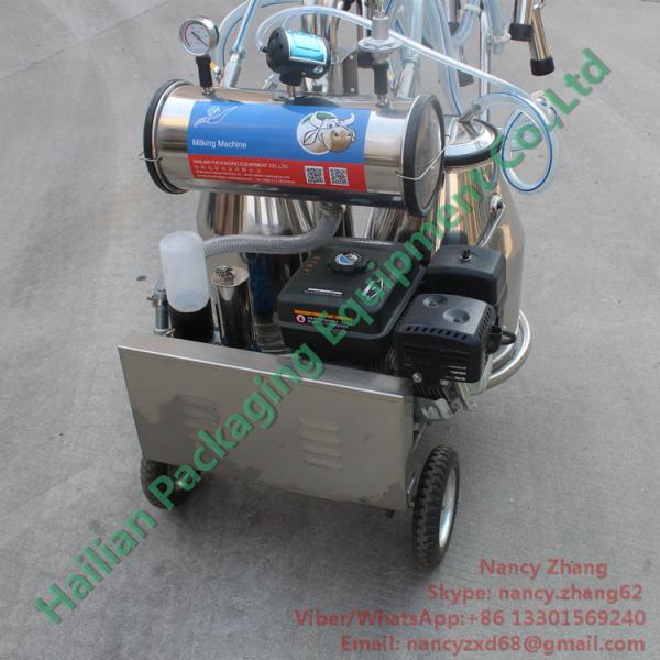 CE Certificate Portable Milking Machine for Cow Dairy Farm Milking