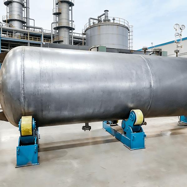 Stainless Steel Pressure Vessel with 0.1-10 Mpa Design Pressure and Customized Size for Chemical Storage