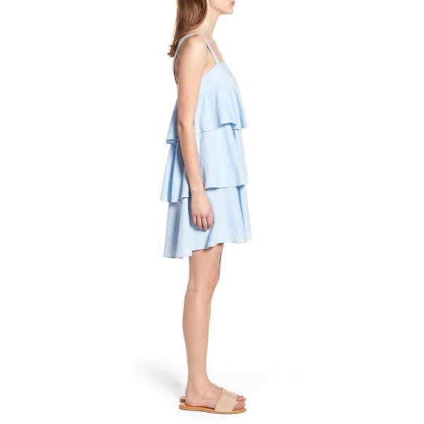 Tiered Line Ruffle Dress Summer Women Clothing
