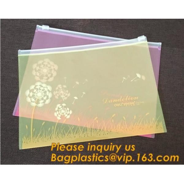 custom print clear pvc plastic waterproof document bag,Shining stars Transparent PVC File Folder Document Filing Bag Cos