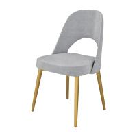 El comedor de la tela del ODM preside a Grey Upholstered Dining Chair ergonómico