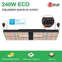 Da lâmpada interna da planta do diodo emissor de luz da barraca SMD3030 240w das barras controlador impermeável