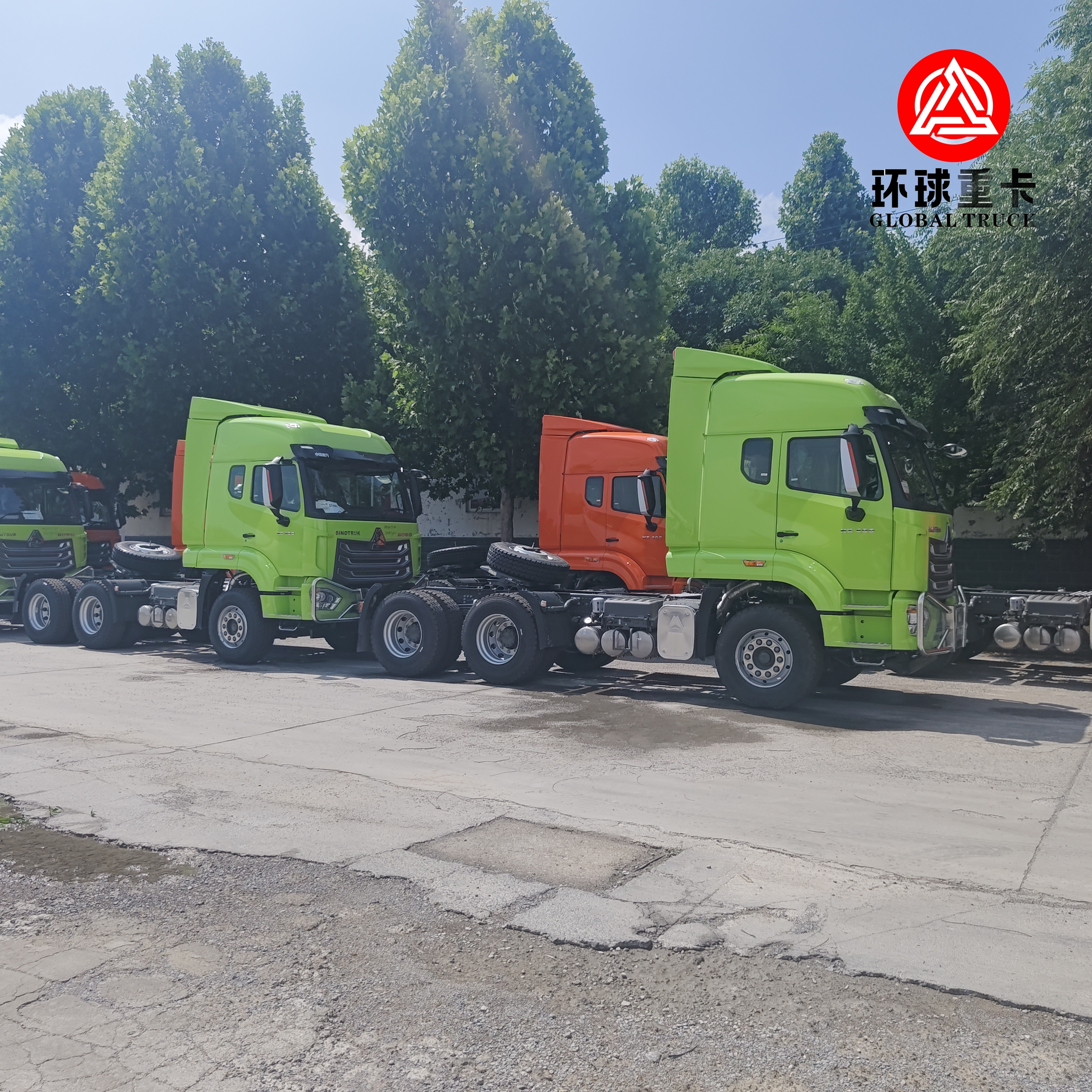 Sinotruk HOWO NX 430HP 6x4 Drive Configuration Heavy Duty Tractor Truck Prime Mover for International Logistics