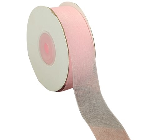 25mm 75mm Gift Packing Ribbon Colorful Grade 4 Organza Ribbon