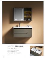 Miroir LED de salle de bain en acier inoxydable personnalisable