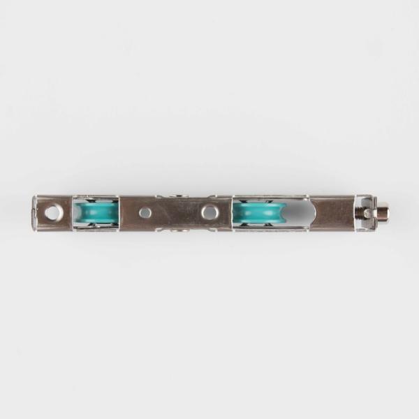 Two Bearing Wheel 201SS Material Sliding Door Roller Wheel for PVC Sliding Window Door