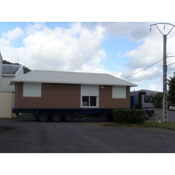 Светлые передвижные дома железного каркаса пригодные для жилья Prefab/зеленые изготовленные на заказ передвижные дома для семьи