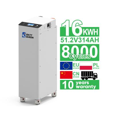 Wholesale Free Shipping EU STOCK 48V 16KWH battery pack SEPLOS V4 Touch Screen