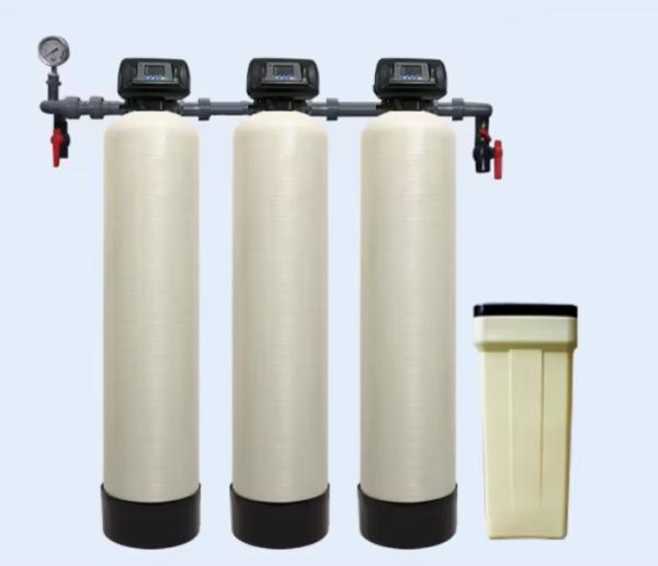 Système d'adoucissement automatique de l'eau 1000 L/h pour une utilisation industrielle