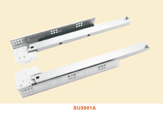 SU3001 Three-fold Full Extension Undermount Drawer Slide Series (With Locking