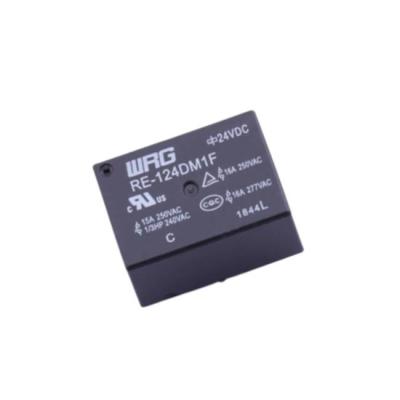 relé normalmente aberto 0.2W SPST RE-124DM1F da C.C. 24V de 12V 16A para o assento da sanita esperto