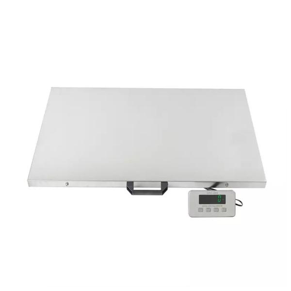 Balance électronique numérique portable de 300 kg, alimentée par batterie ou adaptateur, pour le bétail et les petits animaux