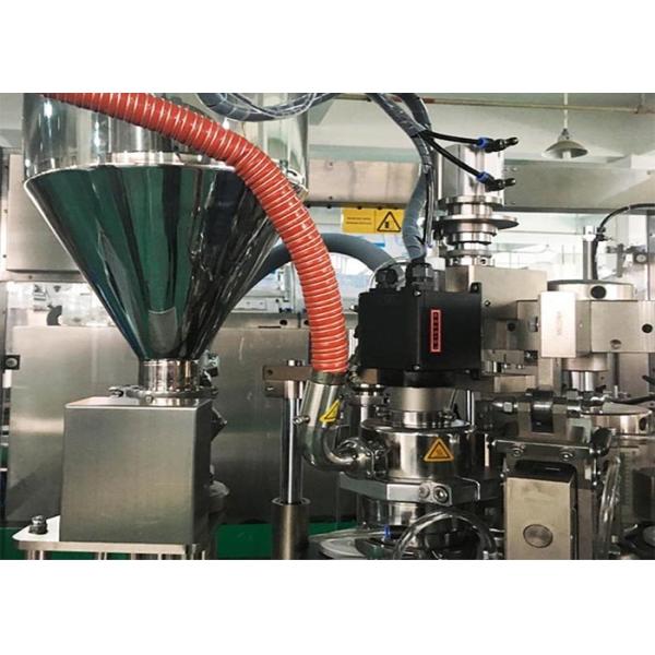 CE Auto Plastic Tube Filling And Sealing Machine Support Hand Cream Tube Filling