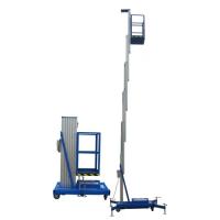6 - 12m Aluminum Alloy Single Person Hydraulic Lifting Platform Electric Aerial Lift