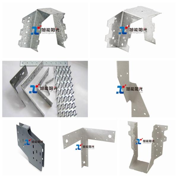 Construcción G300 Z275 Conector de madera Joist Hanger Brackets de conexión de metal para madera