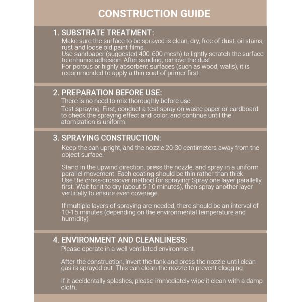 450ml Water Based Automatic Spray Paint For Furniture Painting