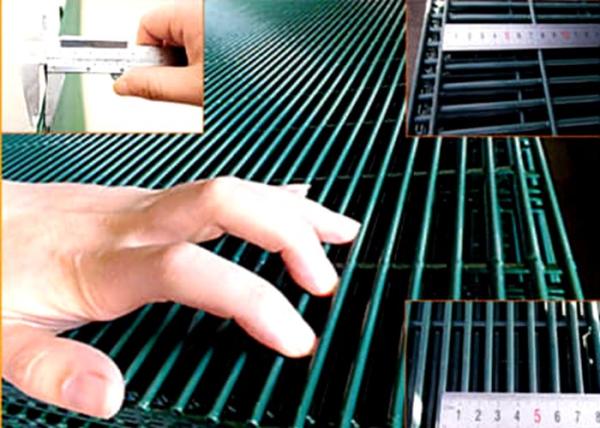 South Africa Anti Climb Security Fencing , Galvanized Steel Wire Fence For Prison