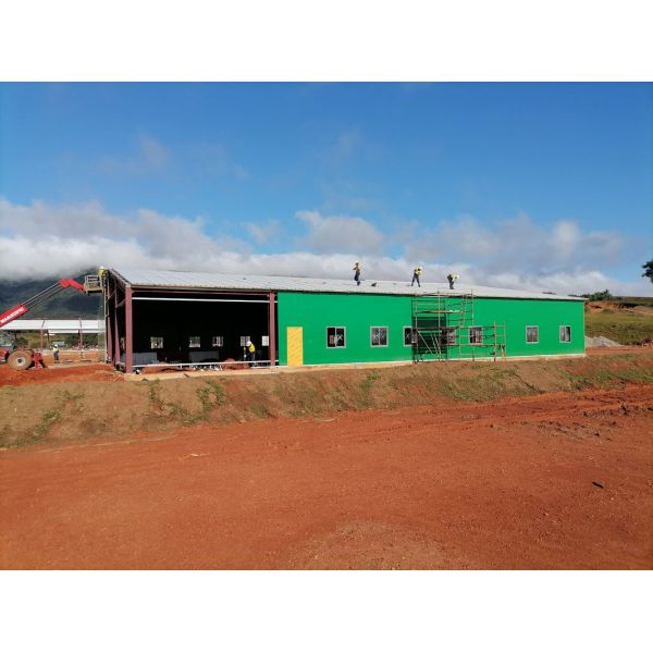 20ft Prefabricated Container House Flat Pack Modular Buildings Office Custom