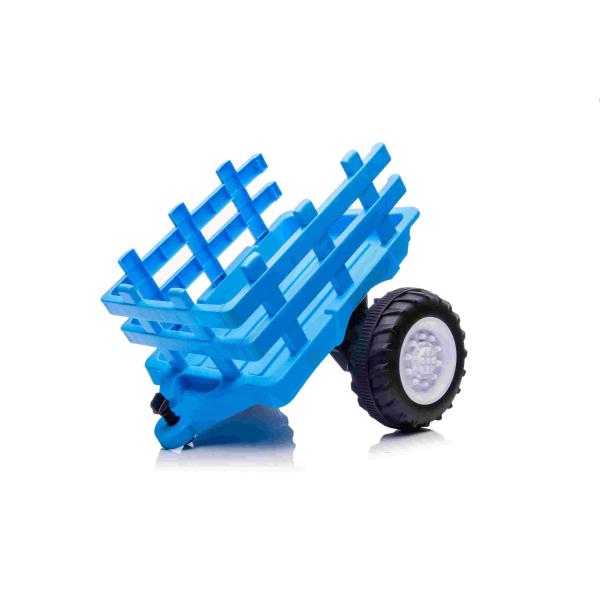 A pedal-powered ride on tractor and trailer for children of 3+ years | Adjustable for bigger kids | Easy Assembly