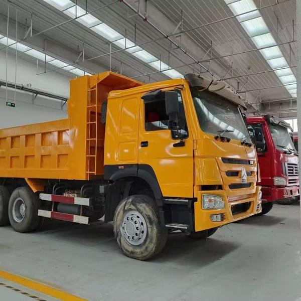 Used Sinotruk HOWO 8X4 LHD 25 Ton Dump Truck 336HP Euro3 for Mining Transportation