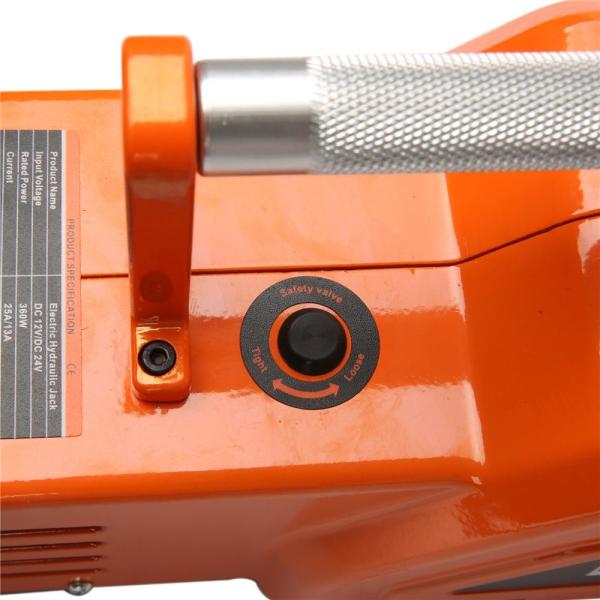 C.C. 24V de DINSEN 15 Ton Hydraulic Jack Position Adjustable com válvula de segurança