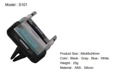 Compact And Convenient Air Vent Mount Cell Phone Holder 68 X 48 X 24 Mm Size