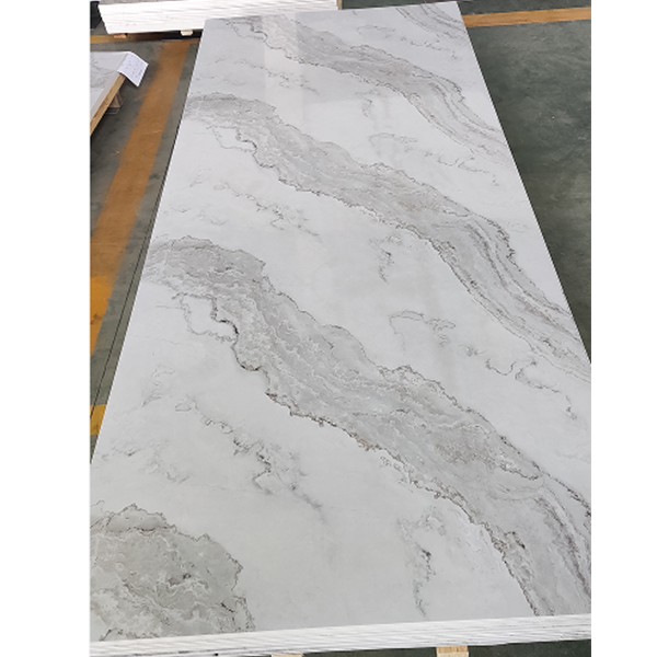 Panel de pared de mármol SPC a prueba de fuego con 25 años de vida útil