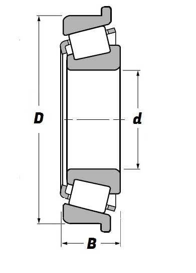 OEM Service Single Row Tapered Roller Bearings Inch Bearing 1380/1329