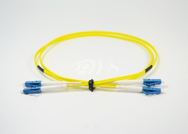 1M Single Mode Duplex Jumper Optical Fiber Patch Cord With ROHS Certifaction