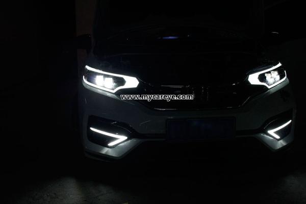 Honda Jazz Fit 2018-2019 LED Daytime Running Lights DRL driving daylight
