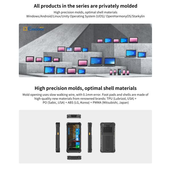 5G устойчивый телефон с съемной батареей и GPS/GLONASS/Beidou/Galileo Лучшее решение