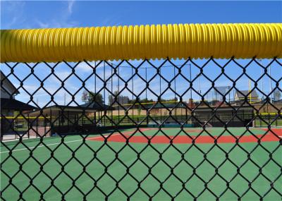 Diamond Mesh Perimeter 6 Ft Tall Chain Link Fence 50x50Mm Protects Garden