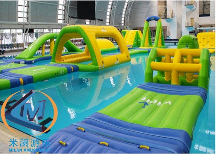 Inflatable Water Park Equipment Children Water Slide Pool Park