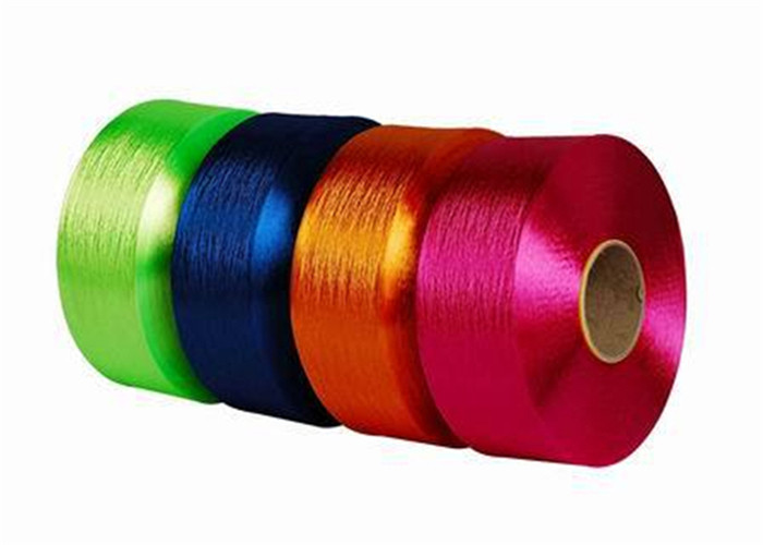 Multi Color Polyester Filament Yarn , Fully Drawn Spun Polyester Yarn 100D/72F