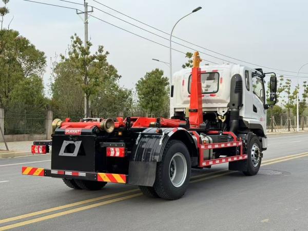 Shacman Ampliroll Hook Arm Garbage Truck / Hooklift Garbage Truck