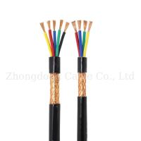 câbles de commande de bouclier de cuivre multi-noyau 1,5 mm2 fil de commande non blindé