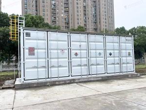 工場最新の20フィートコルテン鋼製コンテナ危険物保管庫（化学物質用）