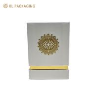XL Packaging Custom Packaging Box Factory Luxury Perfume Paper Box Gift Box White Hot Stamping Custom Logo Lid And Base Box