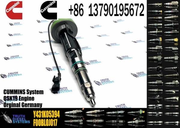 La máquina de KOMATSU con el inyector de combustible del motor QSK Y431K05394 2867149