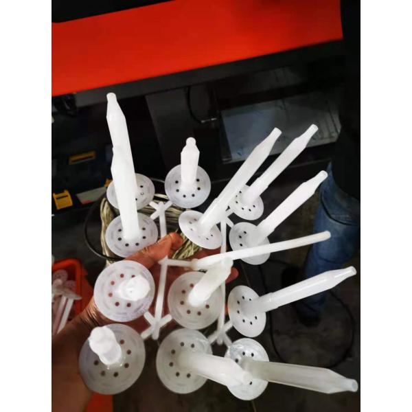 Plastic Frame Concrete Nails with Insulation and Zinc Plating 7.6mm Head Diameter