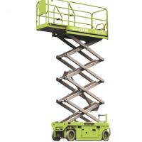 Plataforma elevado automotora do elevador do trabalho da capacidade de carga do fabricante 450KG para a venda