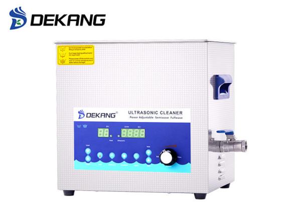 Heating And Timing Ultrasonic Cleaning Machine , 10L Ultrasonic Parts Cleaner 